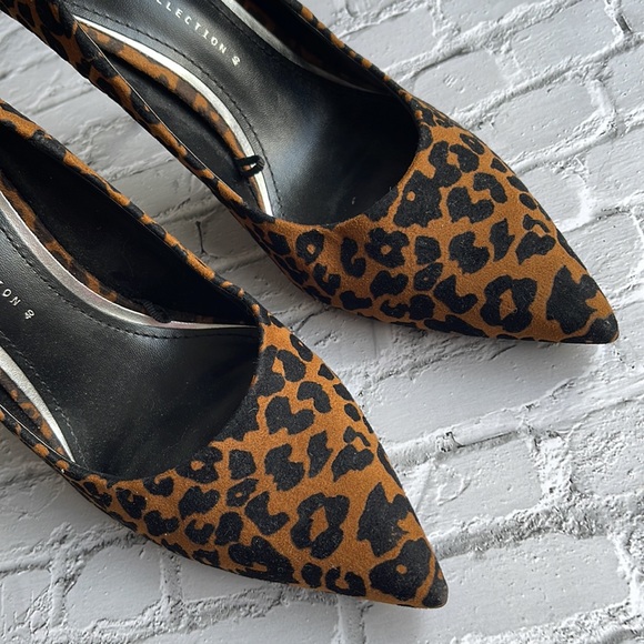 ZARA | Leopard print pointed stilettos - Picture 6 of 10